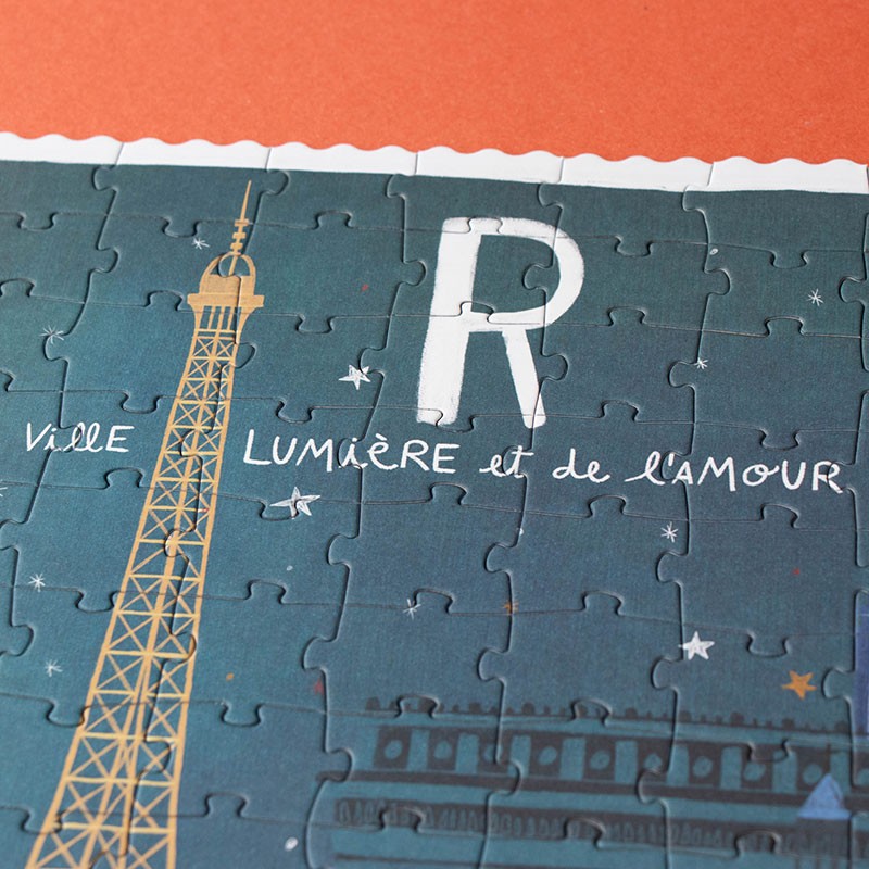 Paris city puzzle